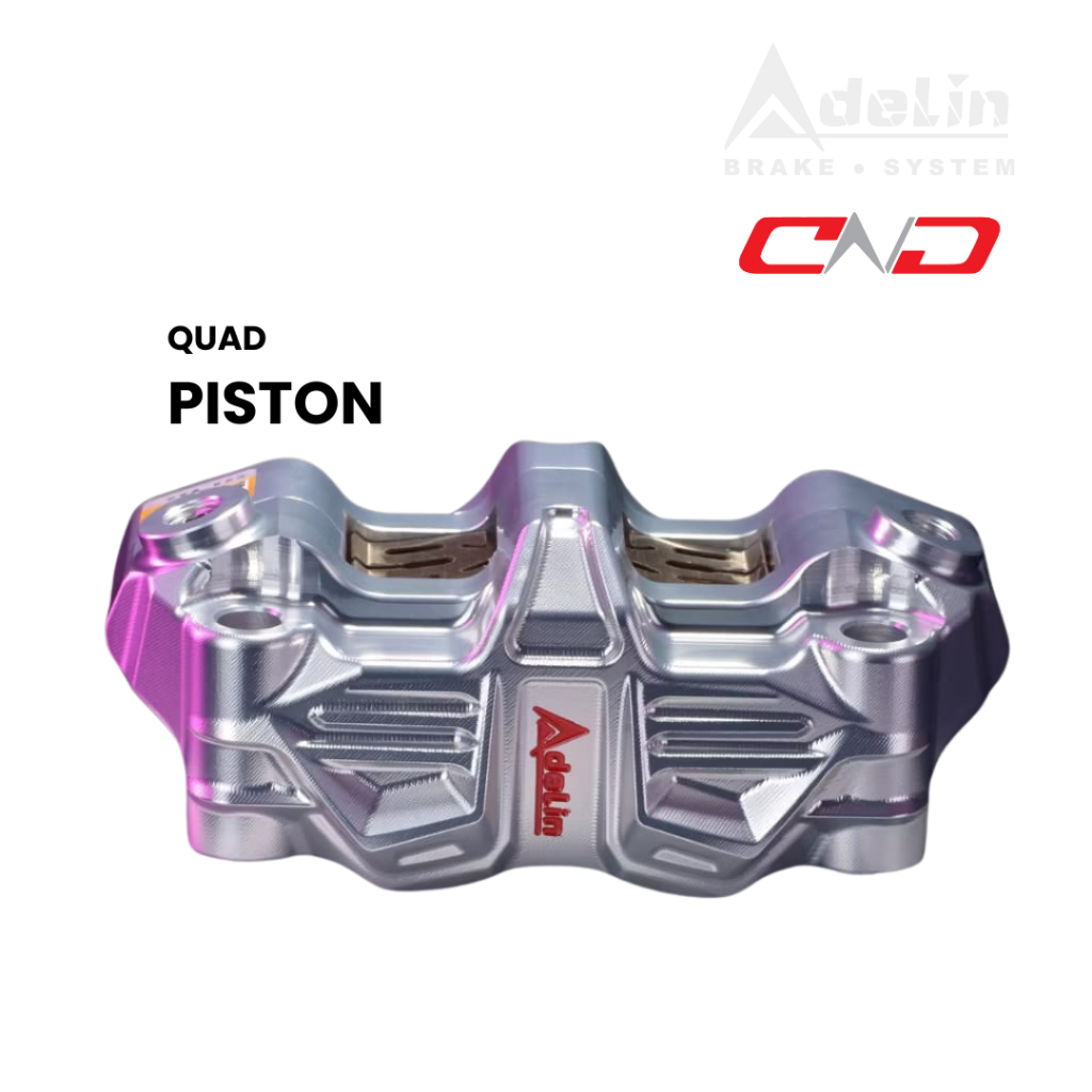 Jual Adelin Brake Caliper ADL-RC-3 4 Piston Quad | Shopee Indonesia