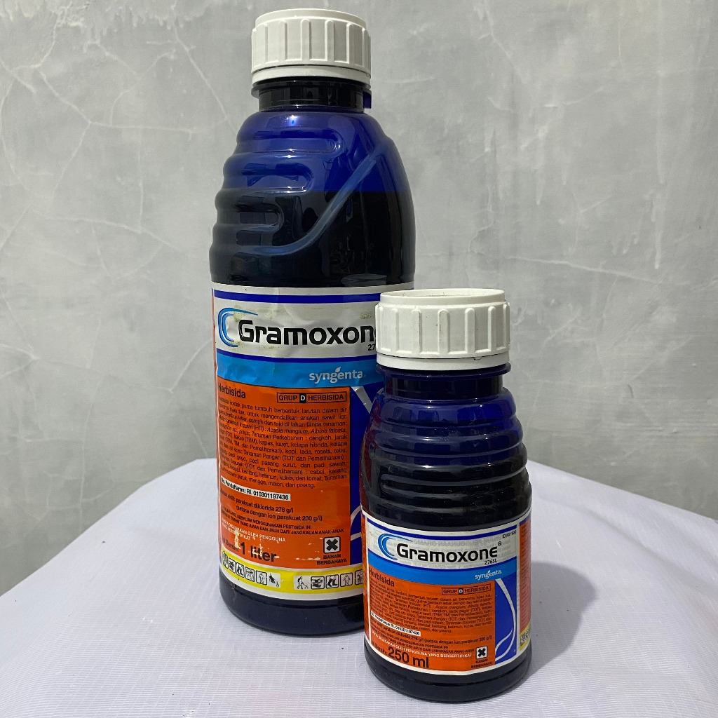Jual GRAMAXON 276SL - 250ML 500ML 1 LITER Herbisida Kontak Racun Rumput ...