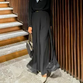 Bynissa BELLA KULOT Bawahan Celana Kulot Highwaist Cerruty Fashion Muslim