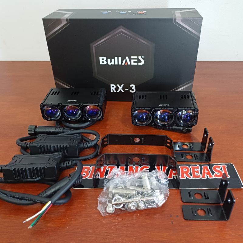 Jual MINI LASER RX-3 TRIPLE LENS 150 WAT | MINI LASER SUPER SLIM RX3 ...