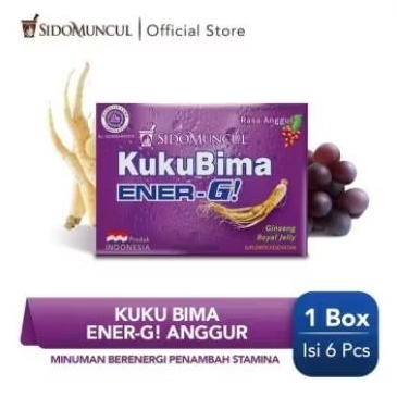 Jual 1 BOX KUKUBIMA ERGI ! GINGSENG ROYAL JELLY ISI 6 PCS | Shopee ...