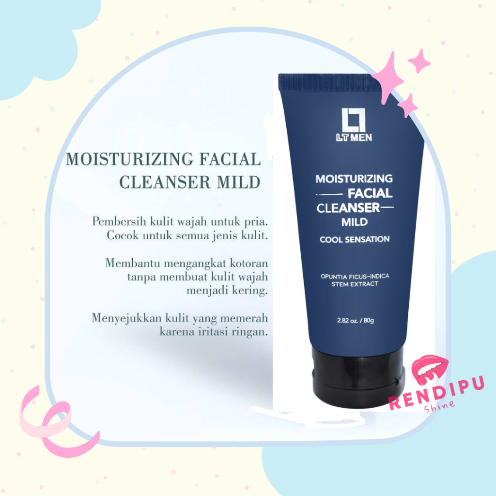 Jual LT MEN Moisturizing Facial Cleanser Mild | Shopee Indonesia