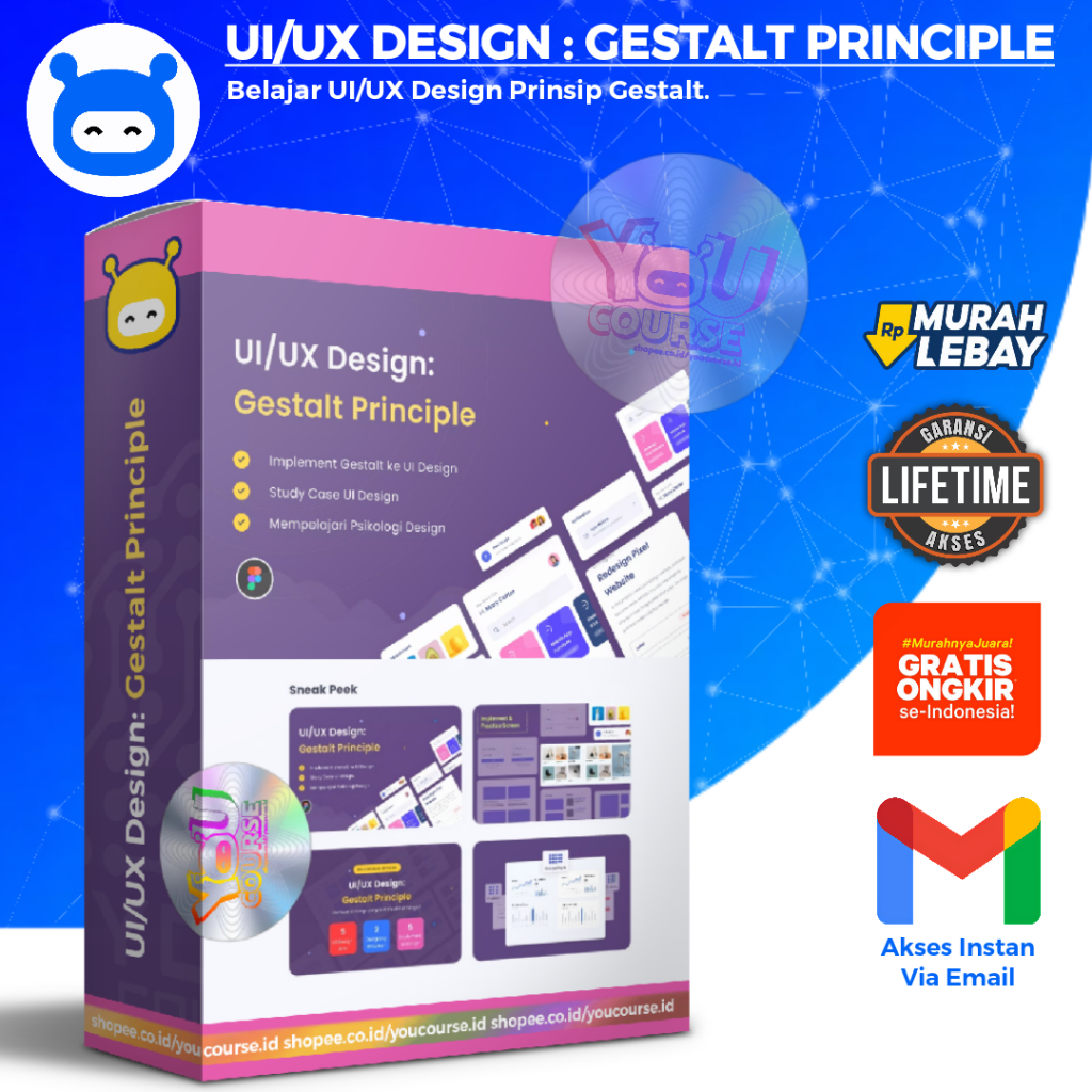 Jual MAHIR UI/UX DESIGN GESTALT PRINCIPLE - Belajar UI/UX Prinsip ...