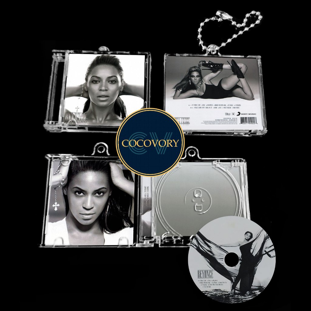 Jual Beyonce Mini CD Album Keychain NFC Gantungan kunci ganci keyring I ...