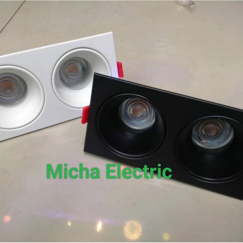 Jual Lampu Sorot Spotlight Mr16 2x5W Inbow/ Lampu Downlight Halospot ...