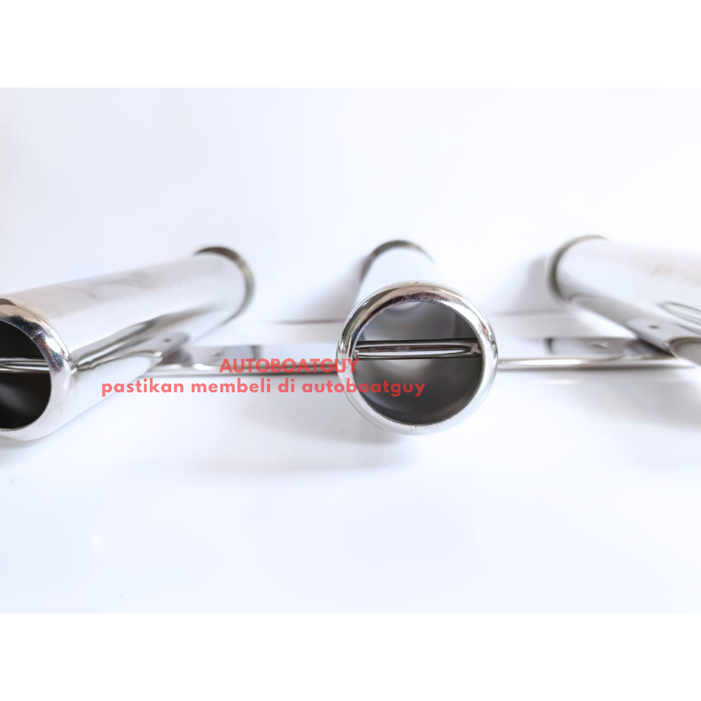 Jual Triple 3 Tube Stainless steel 304 SS304 Tournament Rod Holder ...