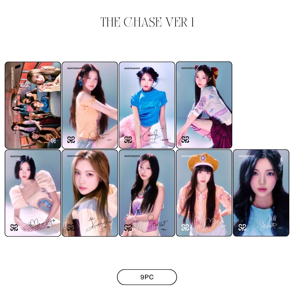 Jual PHOTOCARD HEARTS2HEARTS STYLE 9 PCS KPOP CARDS