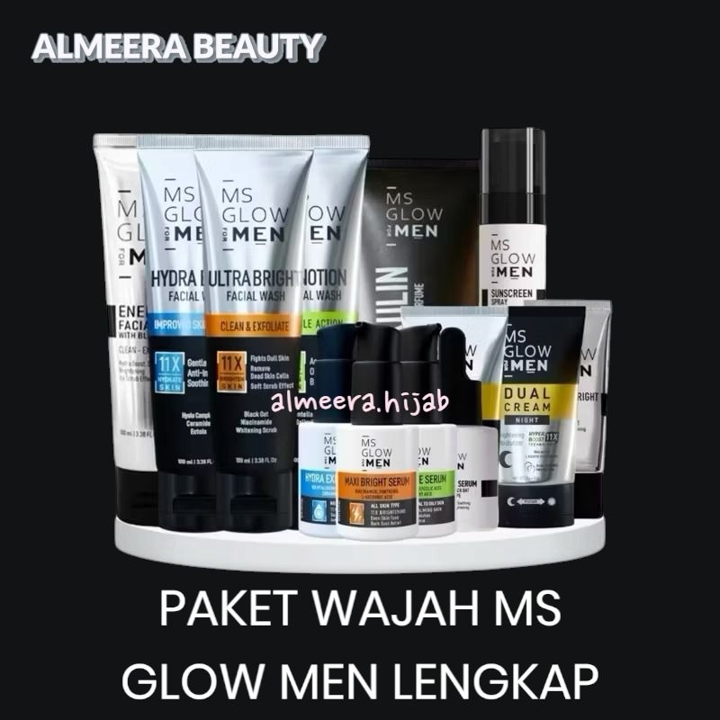 Jual MS GLOW FOR MEN - Paket Lengkap Perawatan Wajah dan Tubuh Khusus ...