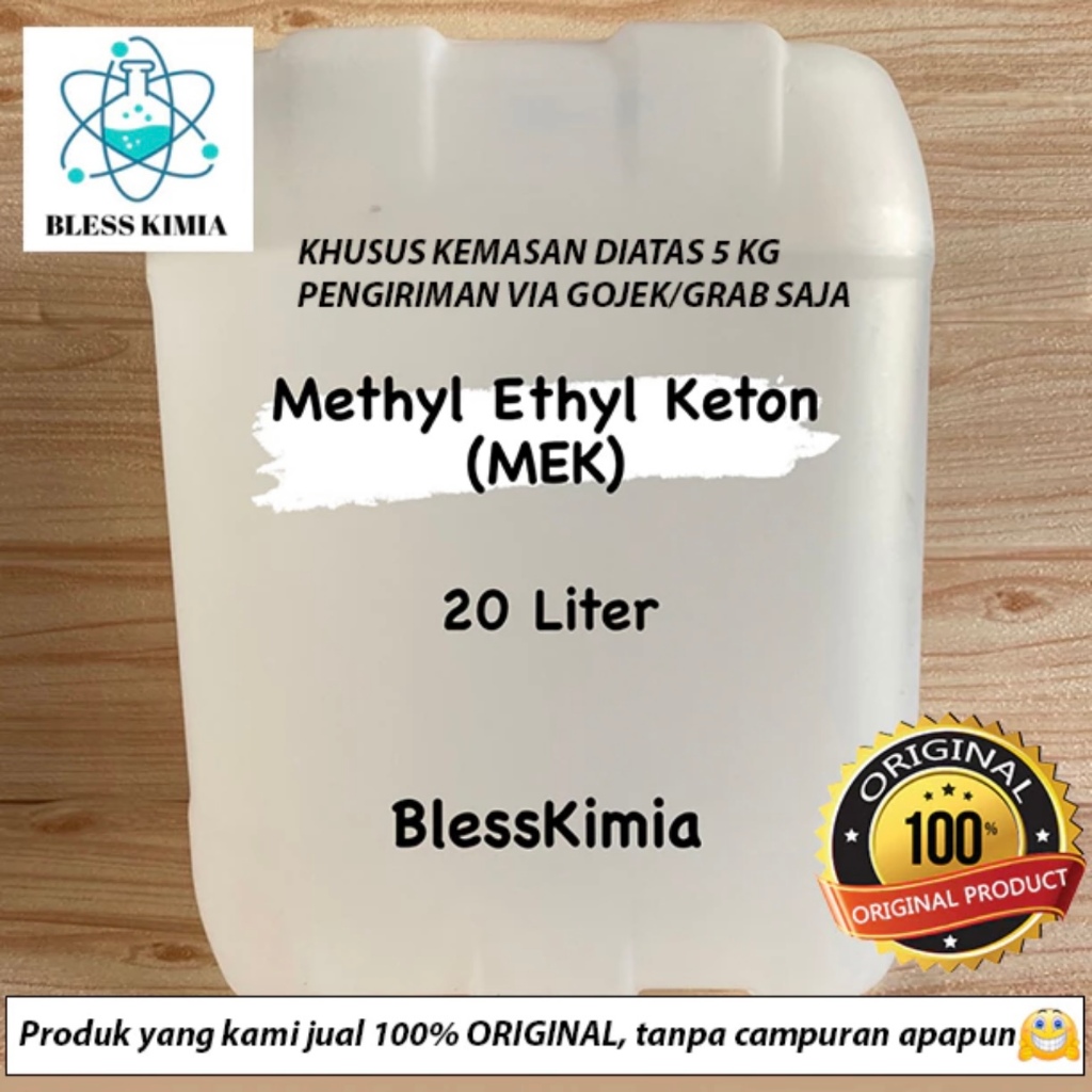 Jual MEK 20 Liter Metil Etil Keton Methyl Ethyl Ketone | Shopee Indonesia