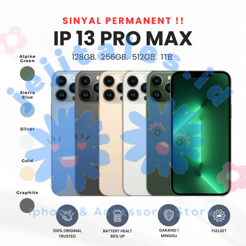 Jual IP 13 Pro Max 1tb Terlengkap & Harga Terbaru April 2026 | Shopee ...