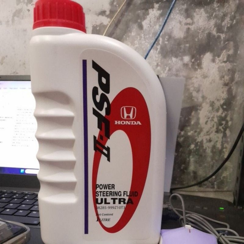 Jual OLI MOBIL HONDA POWER STEERING FLUID UlTRA (PSF-II) 1LITER KEMASAN ...