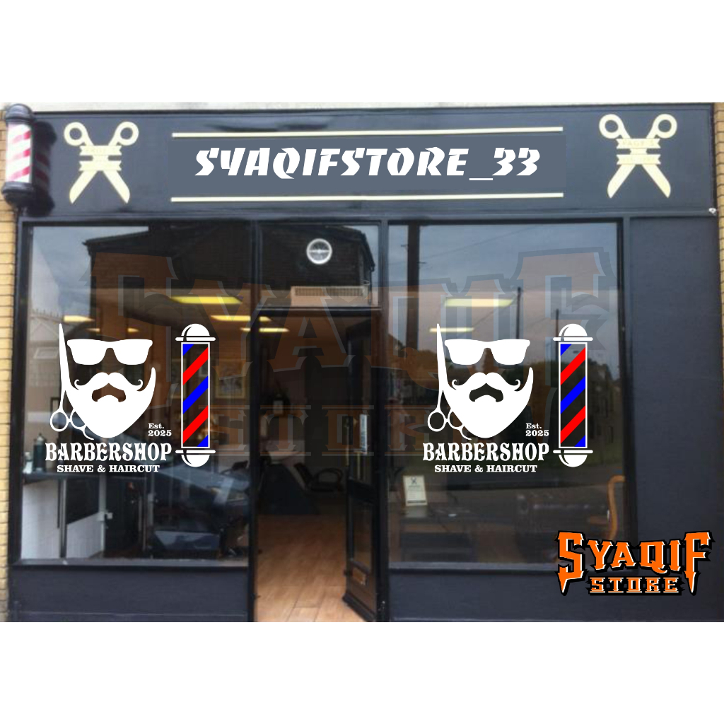 jual-sticker-custom-nama-barbershop-barber-shave-cutting-untuk-kaca-dan