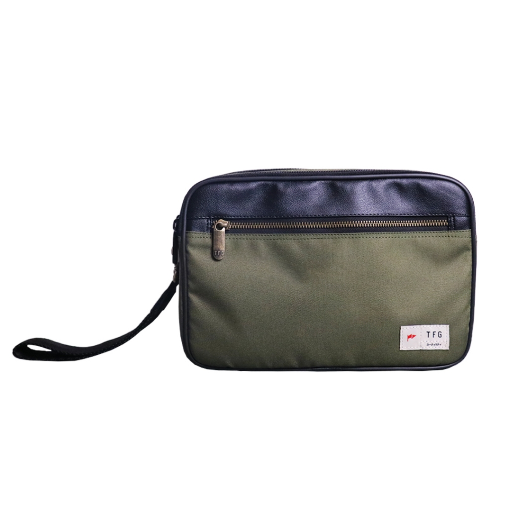 Jual TFG POUCH BOLD 417 GREEN | TAS TANGAN PO…
