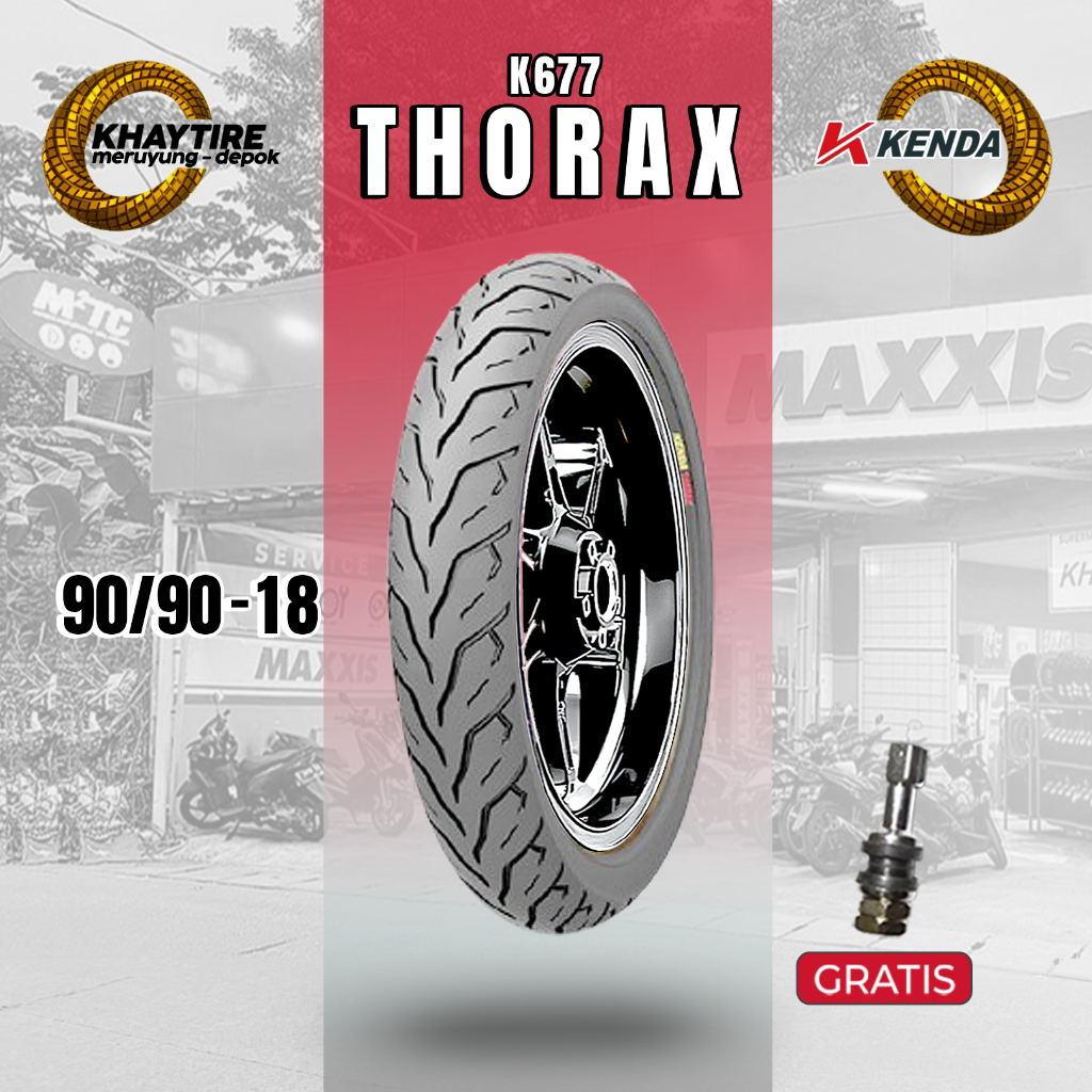 Jual KENDA K677 90/90 Ring 18 Tubeless - Ban Motor RX King Tiger ...