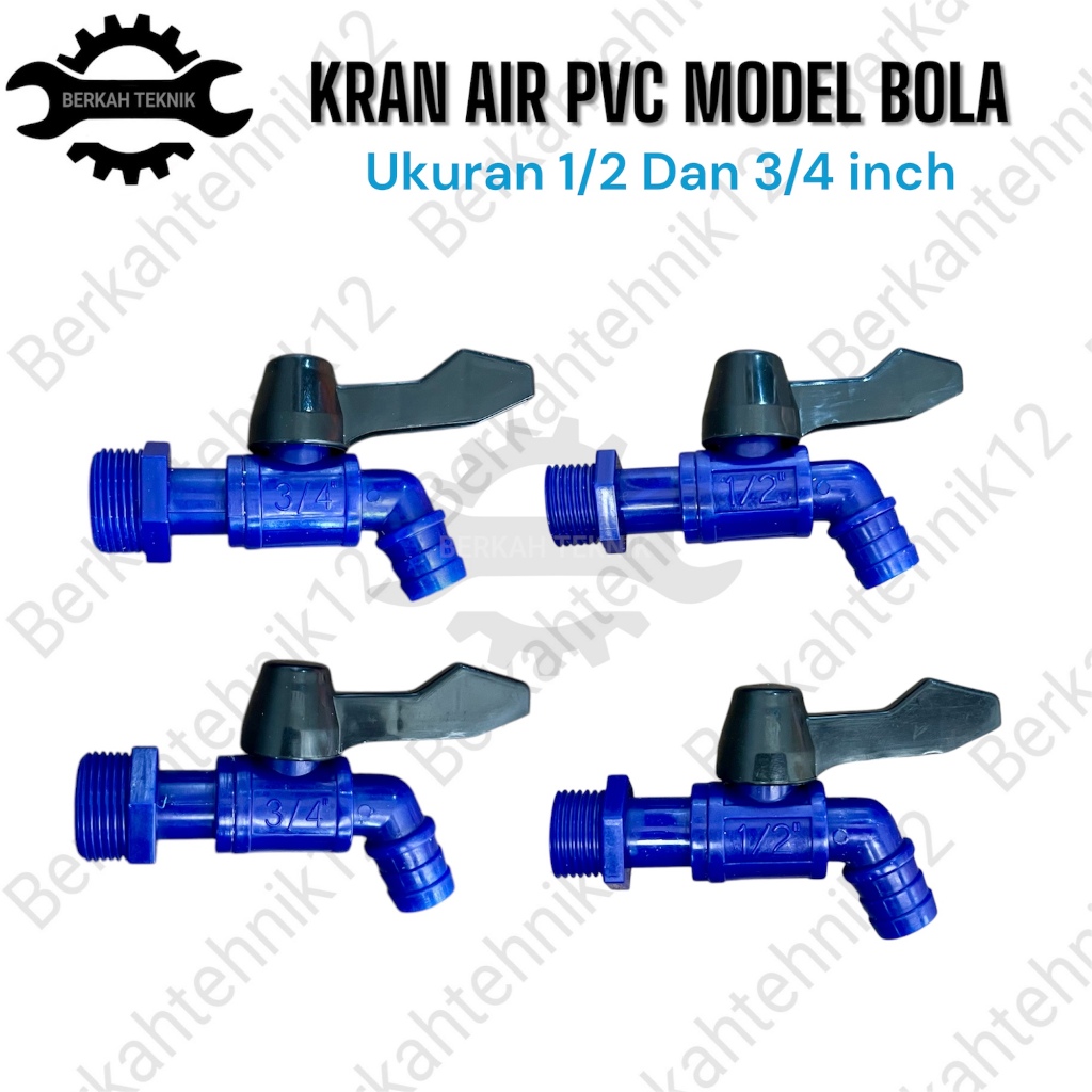 Jual Kran Air Pvc DNR Model Amico 1/2 Dan 3/4 inch | Shopee Indonesia