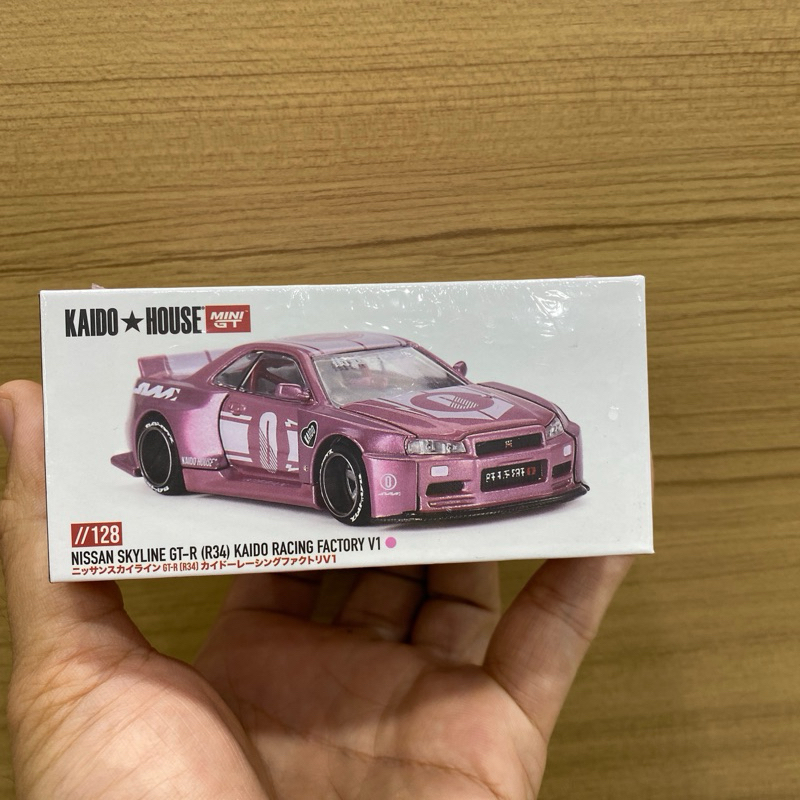 Jual KAIDO HOUSE NISSAN SKYLINE R34 PINK MINI GT DIECAST | Shopee Indonesia