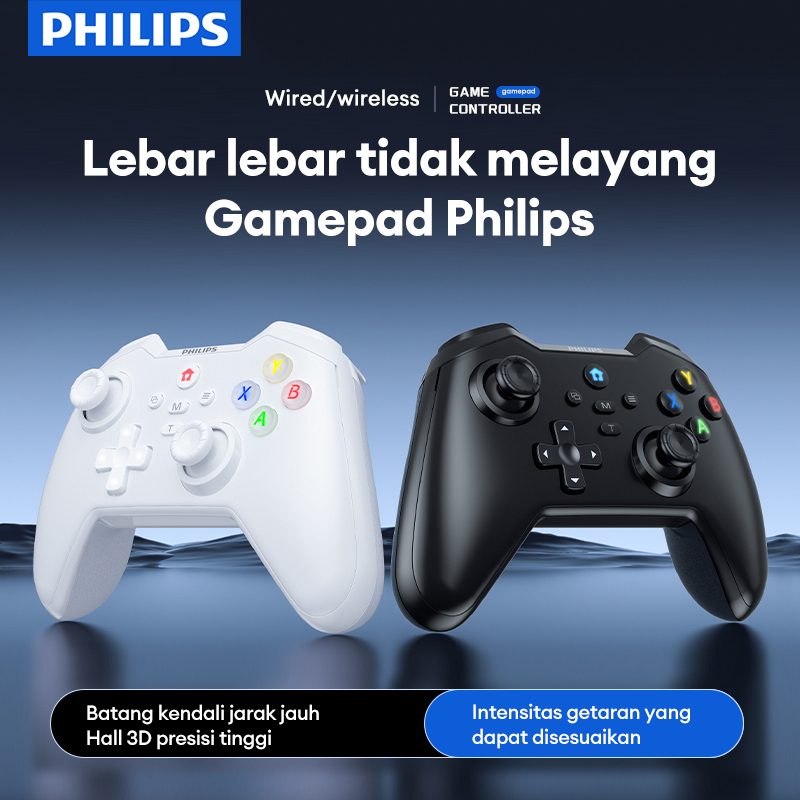 Jual Philips DLK5010 Elite Wireless Bluetooth Gamepad Joystick ...