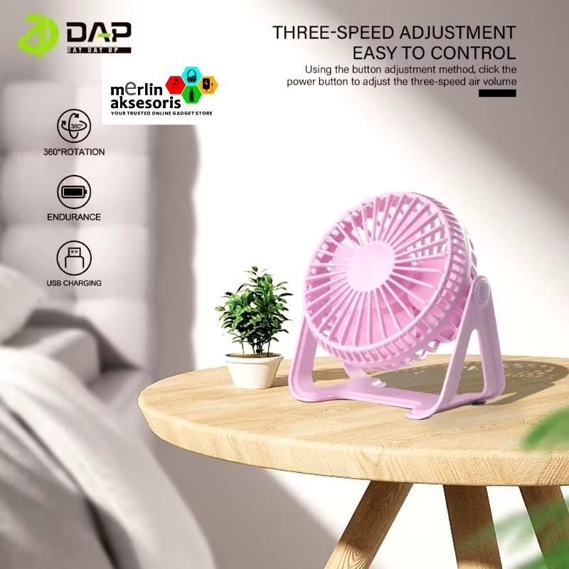 Jual DAP D-B02 Portebel Mini Hand Fan - Kipas Angin Mini | Shopee Indonesia