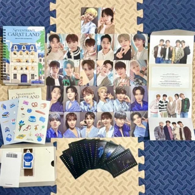 【新発売】 Seventeen Kpop OT12 Set Photocard Zone Carat 2025 Caratland タレントカード