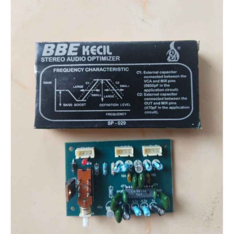 Jual Kit BBE (Bass Boster Expander ) mini Sound Optimizer Penambah Bass ...