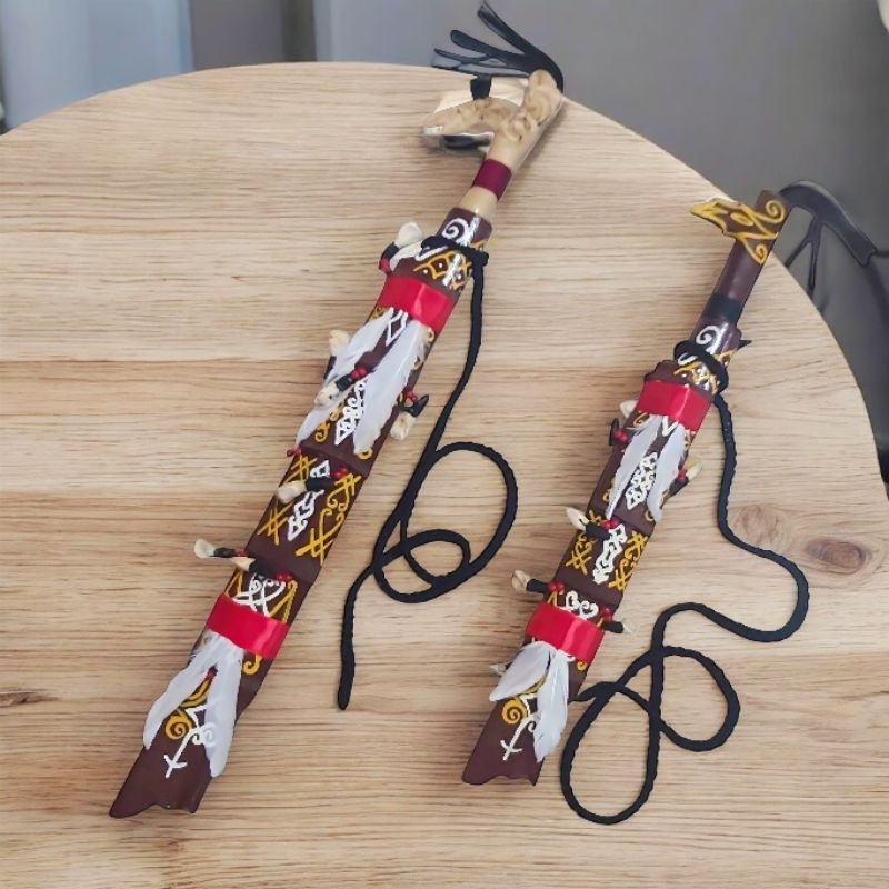 Jual Mandau Hias Khas Dayak Kalimantan Dekorasi Tradisional Etnik ...