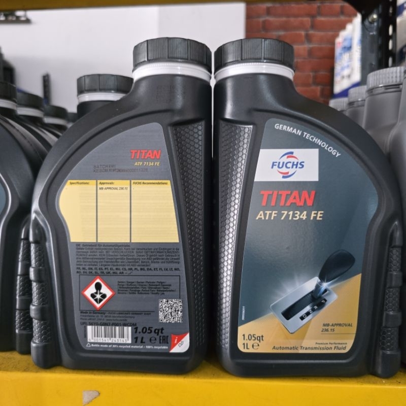 Jual FUCHS TITAN ATF 7134 FE FULLY SYNTHETIC 1 LITER | Shopee Indonesia