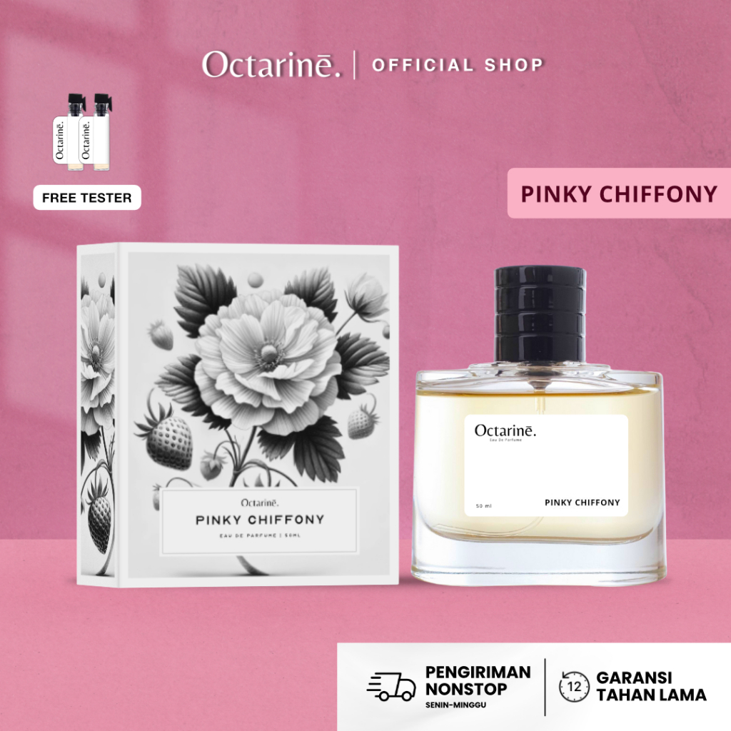 Jual Octarine - Pinky Chiffony Parfum Wanita Aroma Vanilla Powdery ...