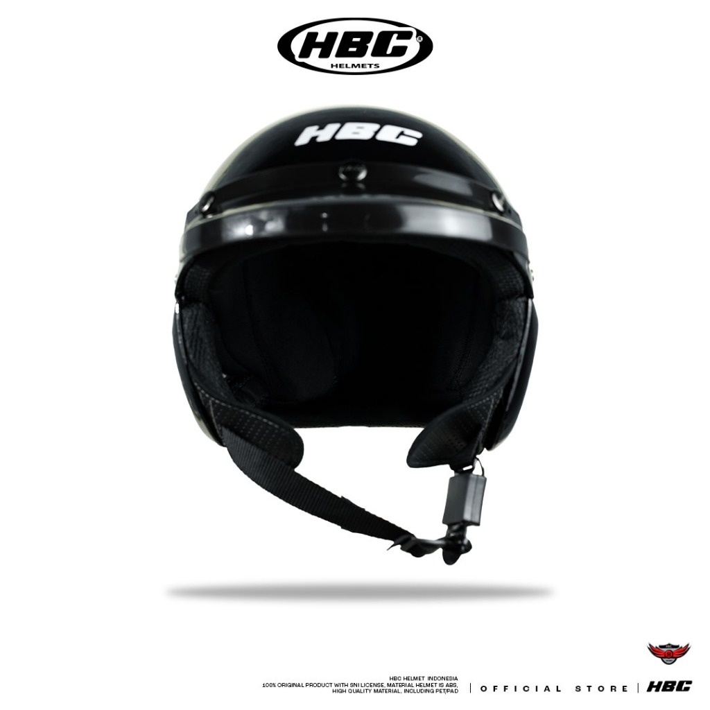 Jual HBC Helm Baseball Chip Retro Solid | Shopee Indonesia
