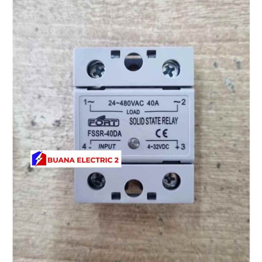 Jual FORT FSSR-40DA Solid state relay SSR 40DA | Shopee Indonesia