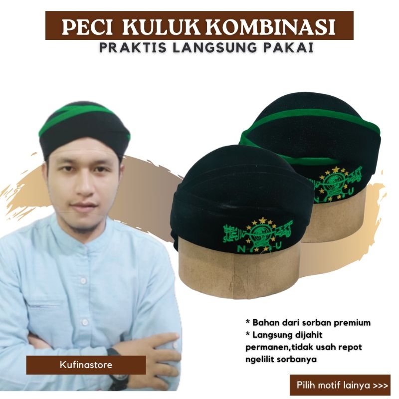 Jual Peci sorban Kuluk santri praktis langsung pakai | Shopee Indonesia