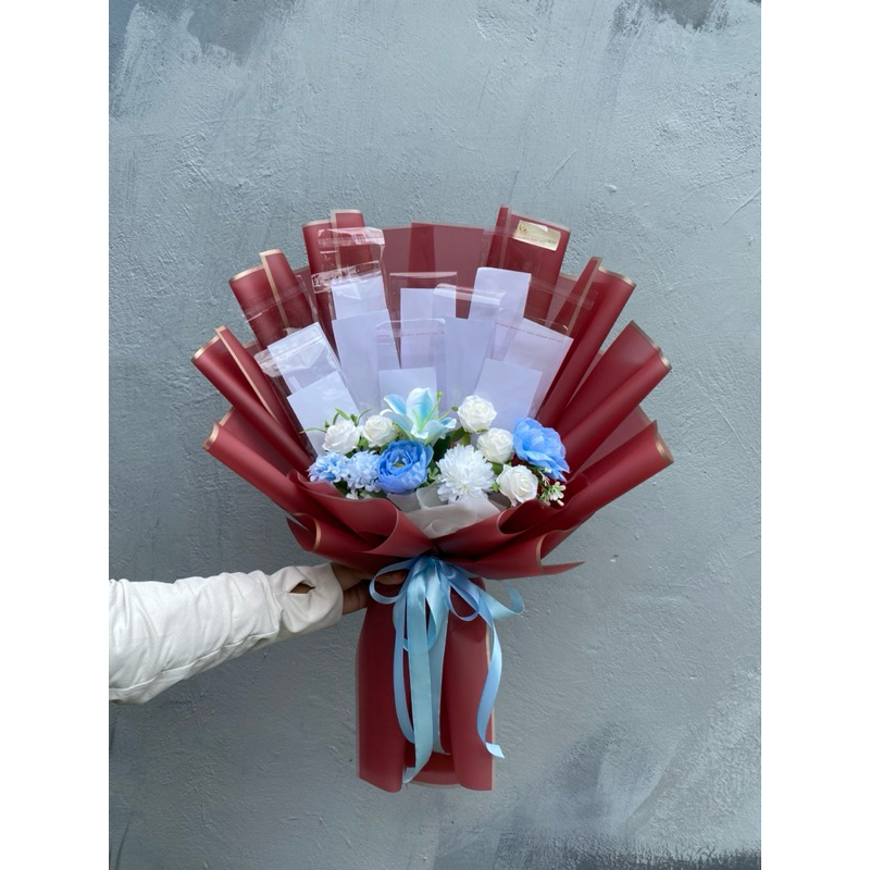 Jual kerangka buket u ang| 10 L+ bunga B | Shopee Indonesia