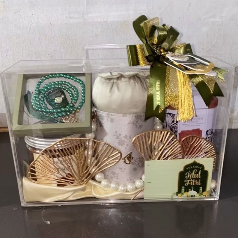 Jual box hampers akrilik / bentuk koper 30x10x20cm (BOX ONLY) | Shopee ...