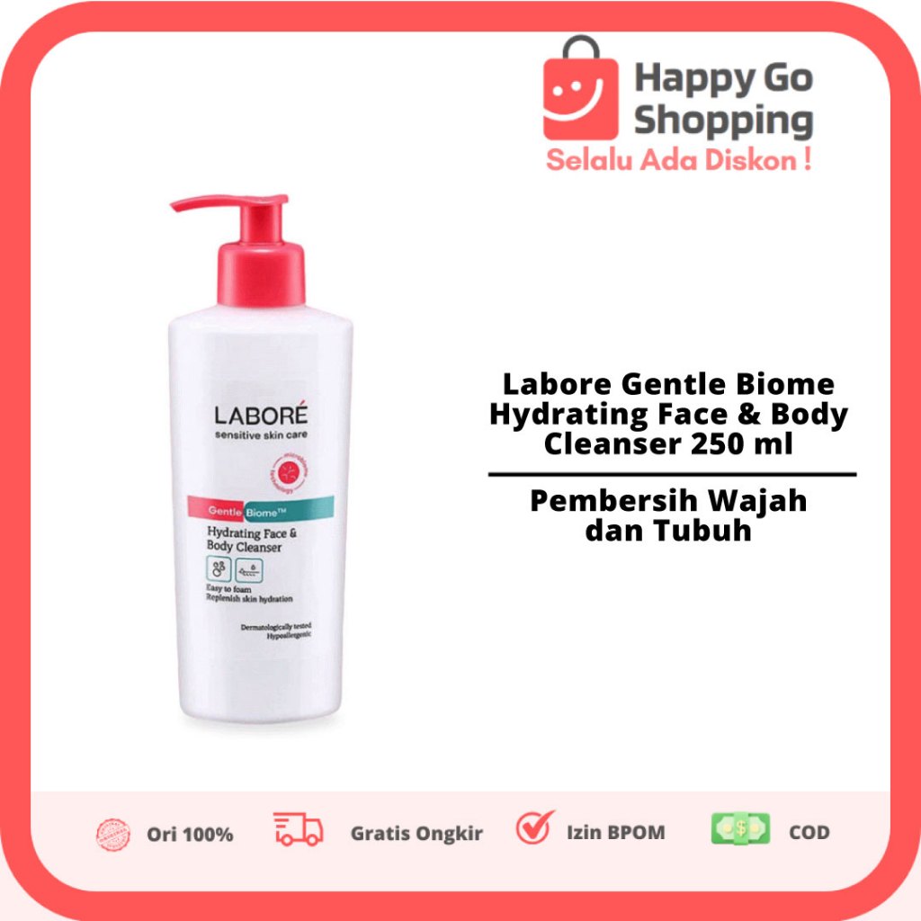 Jual Labore Gentle Biome Hydrating Face & Body Cleanser 250 ml ...