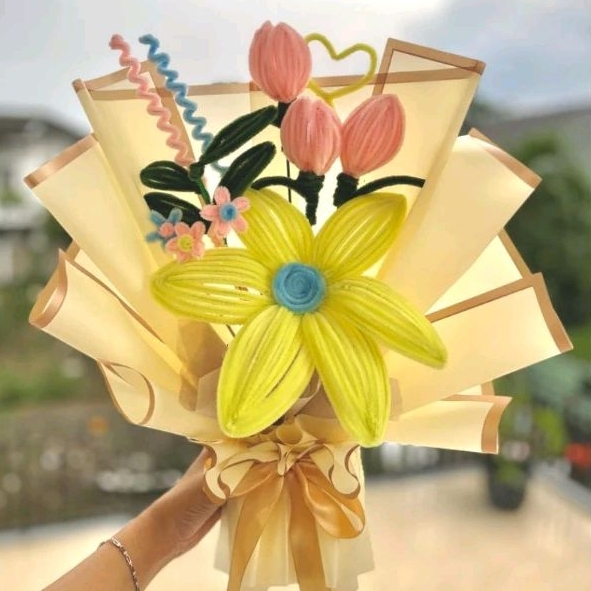 Jual Bucket Bunga Kawat Large (Besar) | Shopee Indonesia