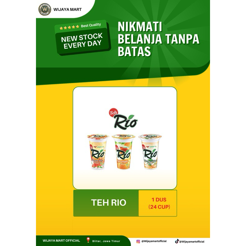 Jual TEH RIO (HARGA PER BOX) | Shopee Indonesia