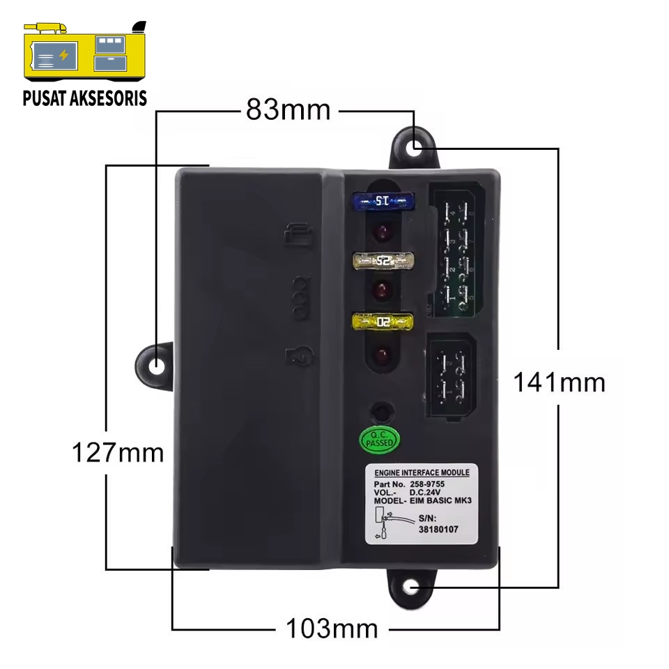 Jual Engine Interface Module EIM BASIC MK3 12V 258-9755 EIM 36040922 ...
