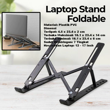 Laptop Stand Foldable Adjustable Aluminium 12 17 Inch