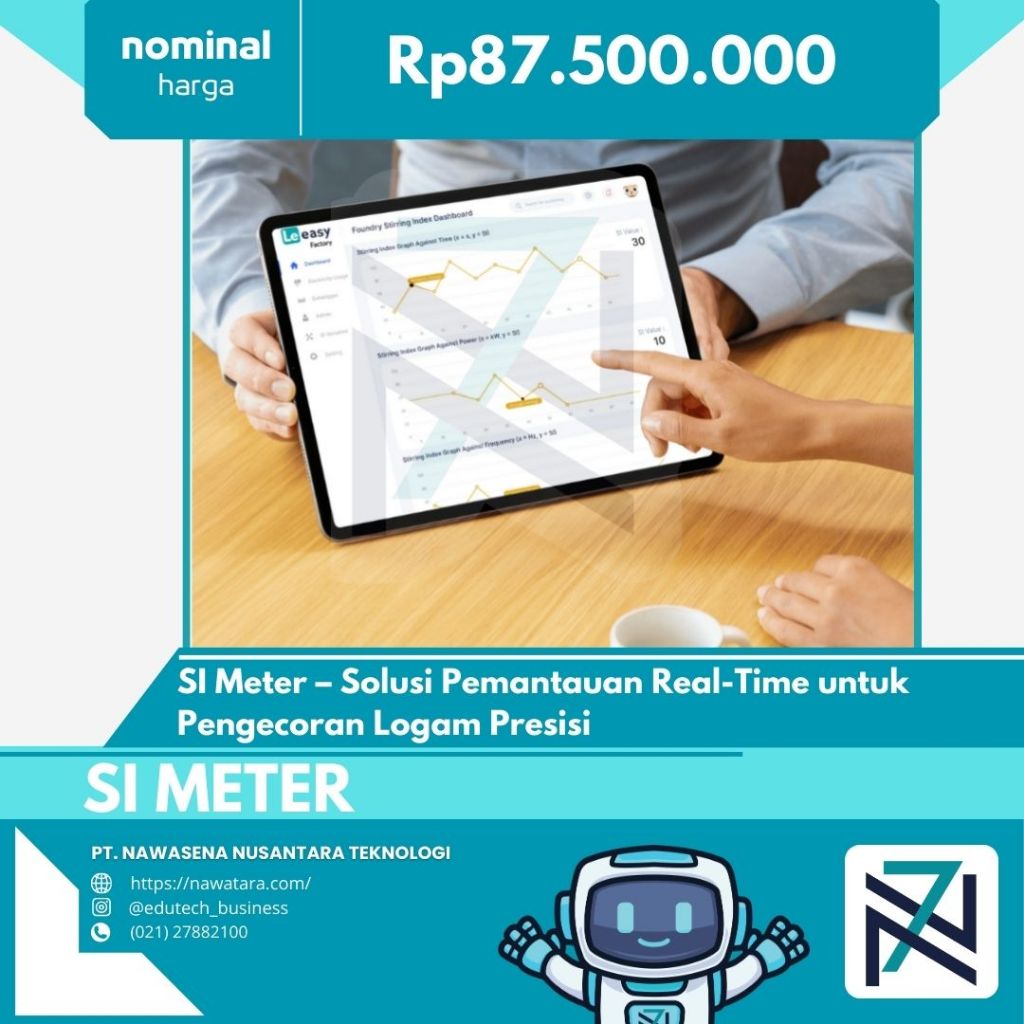 Jual SI Meter – Solusi Pemantauan Real-Time untuk Pengecoran Logam ...