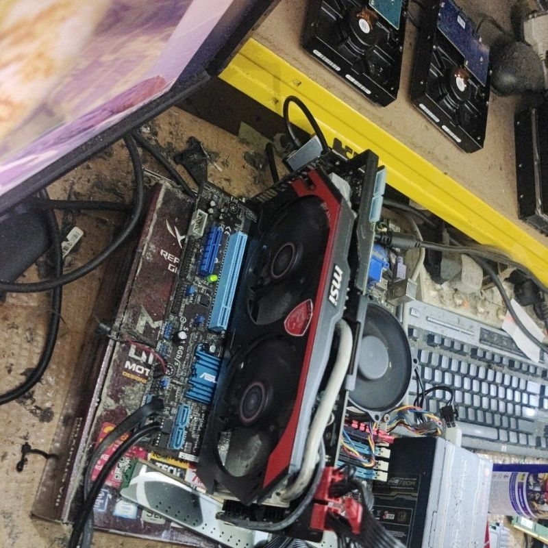 Jual vga msi r9 280 3gb 384bit ddr5 gamimg | Shopee Indonesia