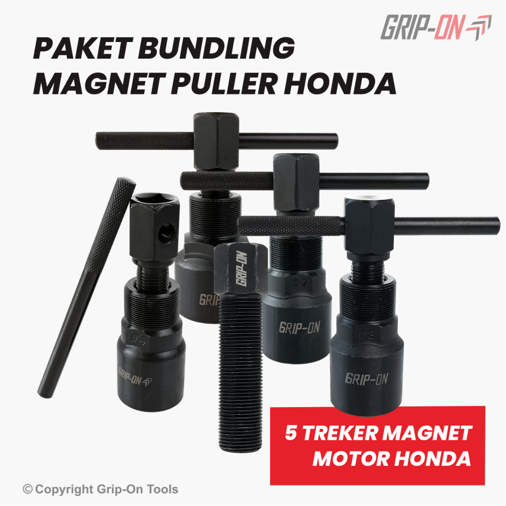Jual Grip-On Paket Bundling Treker Magnet Puller Honda 5 Pcs - Tracker ...