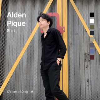 Wilmerstudios Kemeja Pique Pria Lengan Panjang All Variant