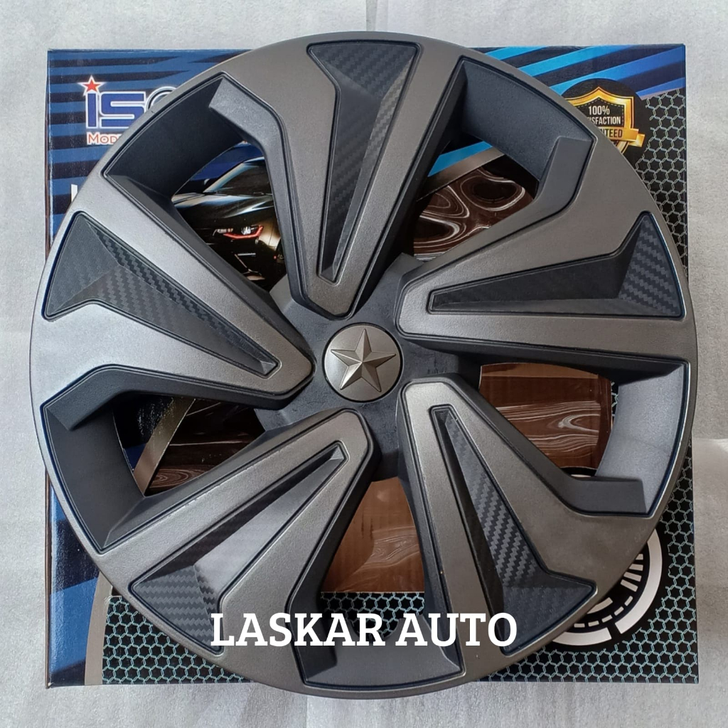 Jual Dop Roda Mobil Ring 13 Dan 14 Inch Model KV 1 Set Isi 4 Pcs - Abu ...