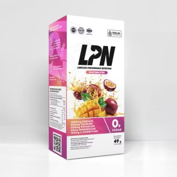 Jual LPN 100% Electrolytes 7 sachet Box Isotonic Hydration | Shopee ...