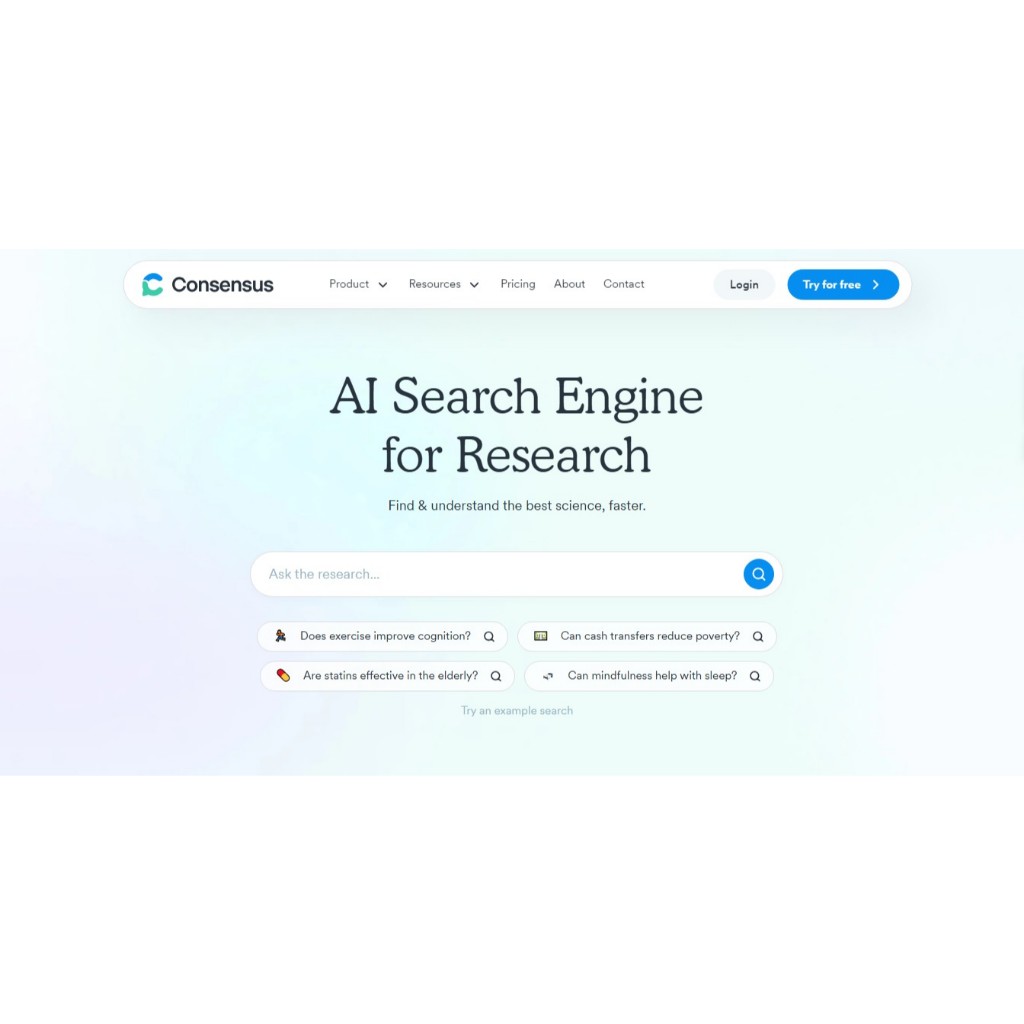 Jual Consensus AI Premium 1 Tahun : Solusi Cepat dan Akurat untuk Riset ...