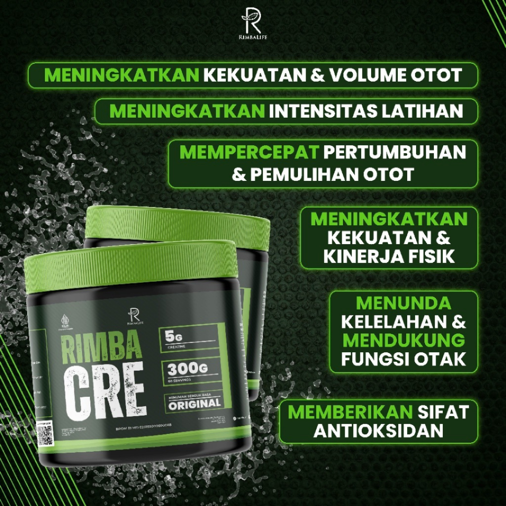 Jual RIMBA CRE 150gr 30serv CREATINE RIMBALIFE | Shopee Indonesia