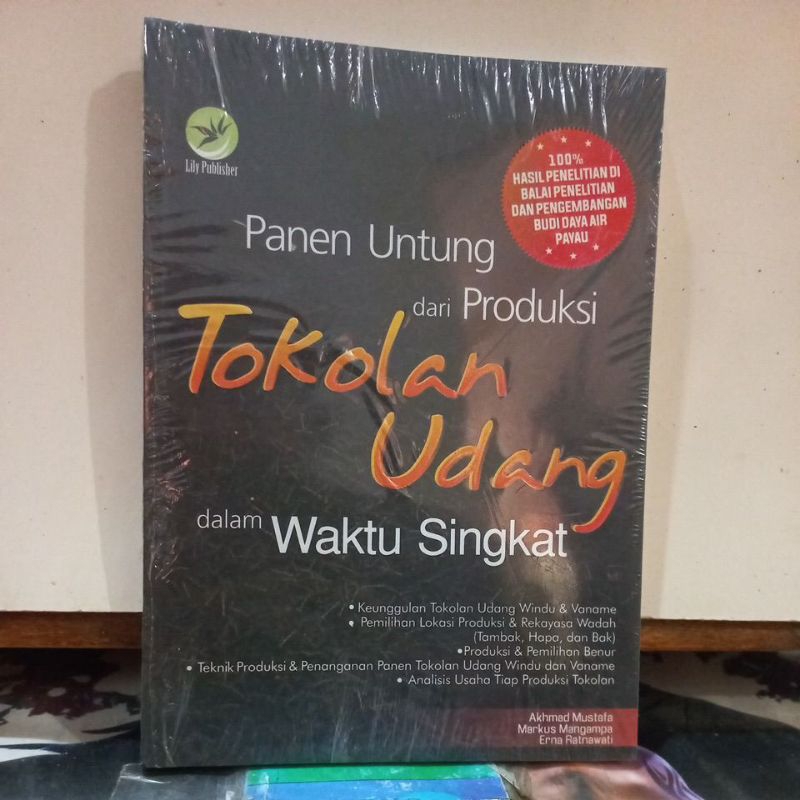 Jual Buku Peternakan - Panen Untung dari Produksi Tokolan Udang dalam ...