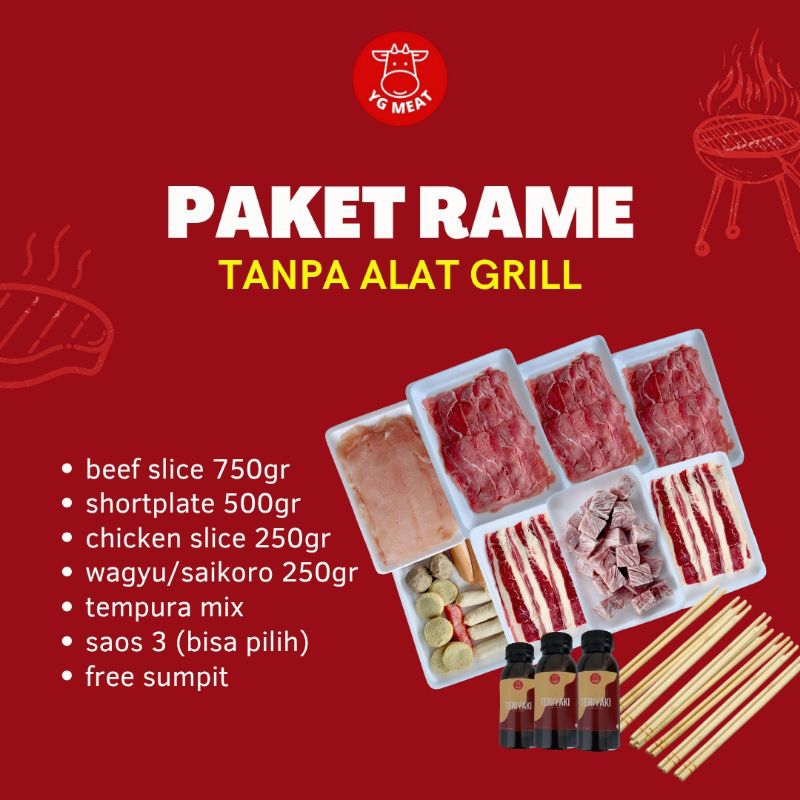 Jual Paket Barbeque Terlengkap & Harga Terbaru Juli 2026 | Shopee Indonesia