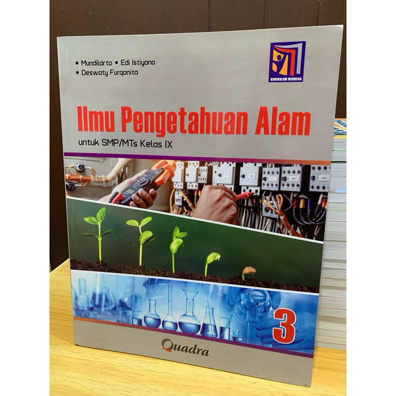 Jual IPA Kelas 9 SMP/MTs Penerbit Quadra Kurikulum Merdeka | Shopee ...