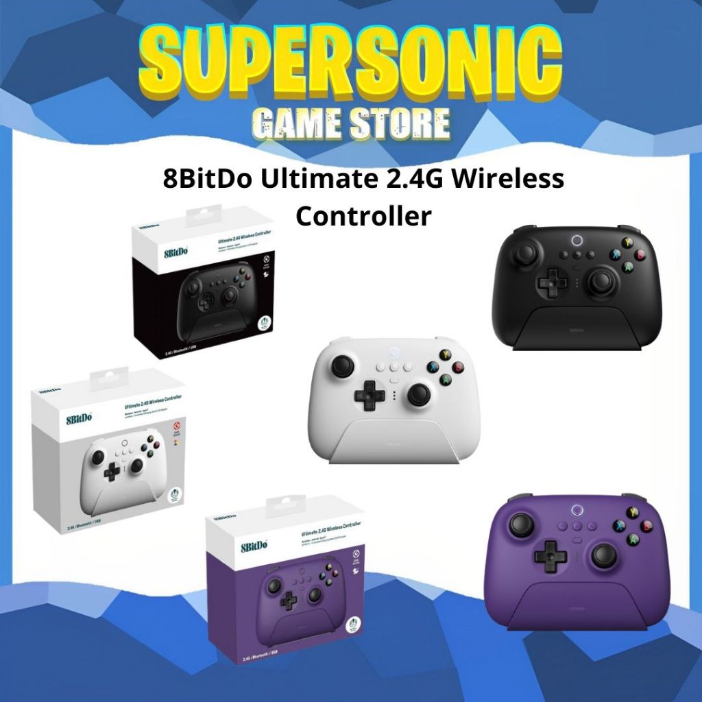 Jual 8BitDo Ultimate 2.4G Wireless Controller | Shopee Indonesia