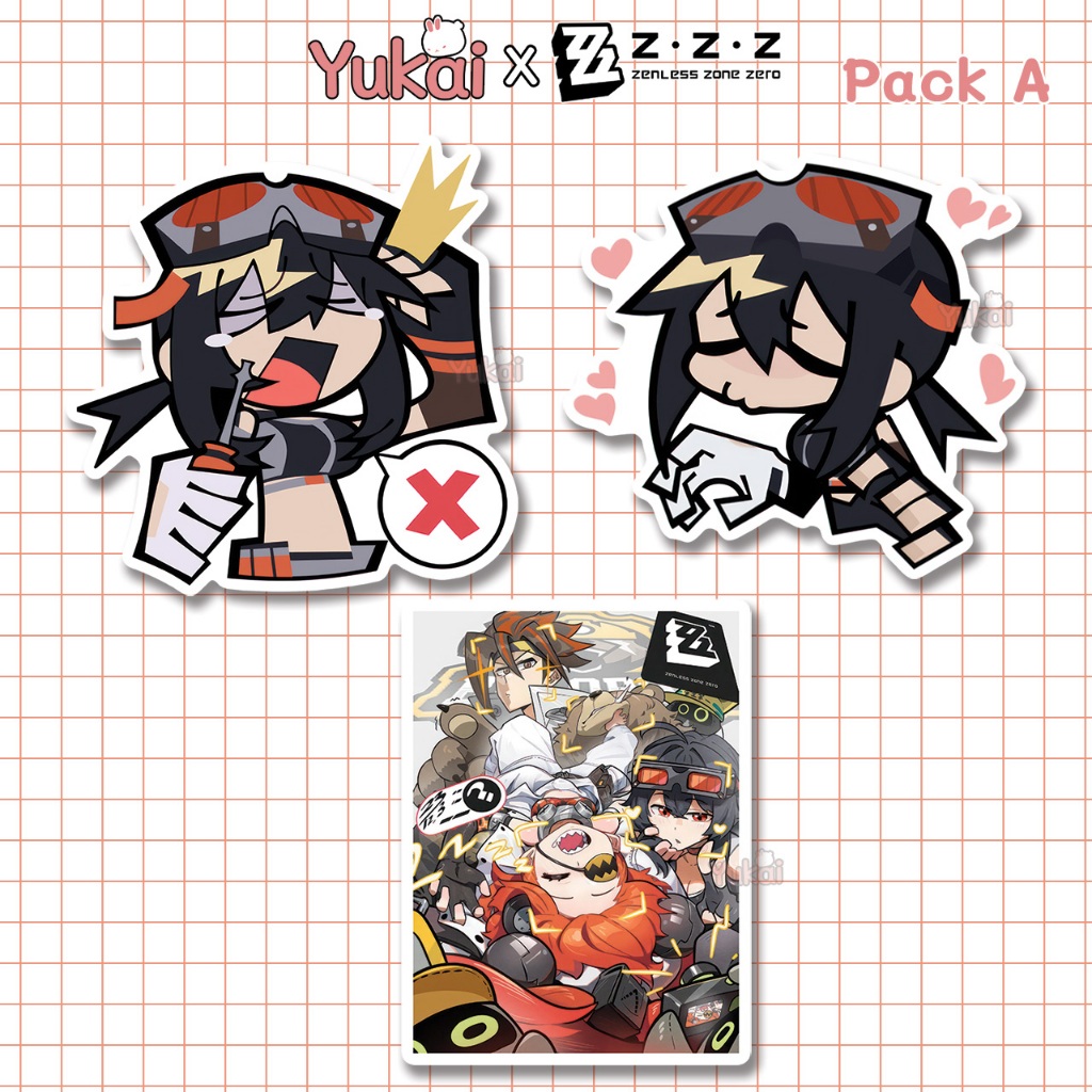Jual Stiker Grace Zenless Zone Zero (ZZZ) Premium - Sticker Pack Anime ...